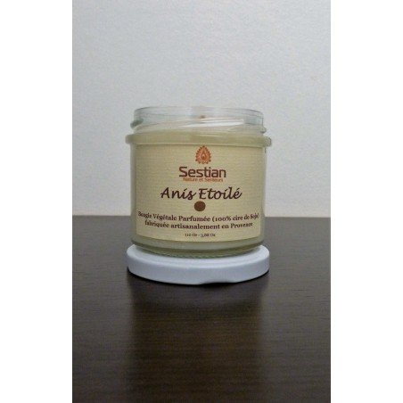 Bougie Végétale Parfumée Anis étoilé