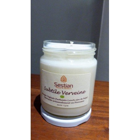Bougie Parfumée Subtile Verveine