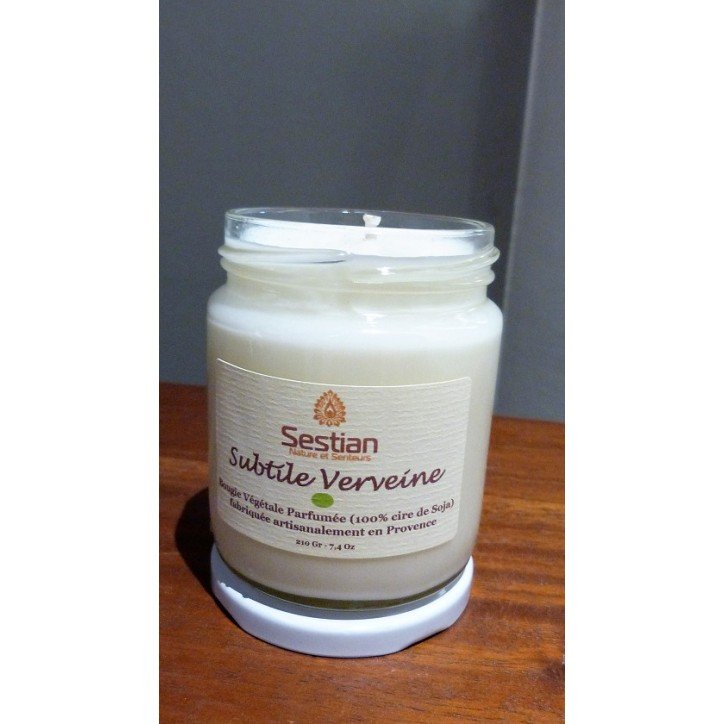 Bougie Parfumée Subtile Verveine