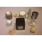 Bougie Parfumée Bouquet de Roses XL 2 mèches Bougie Parfumée Bouquet de Roses XL 2 mèches