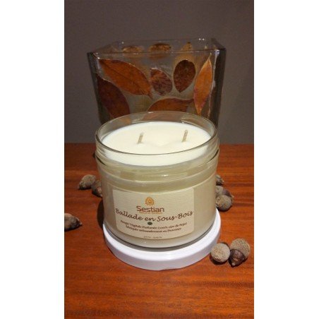 Bougie Parfumée Ballade en Sous-Bois XL 2 mèches