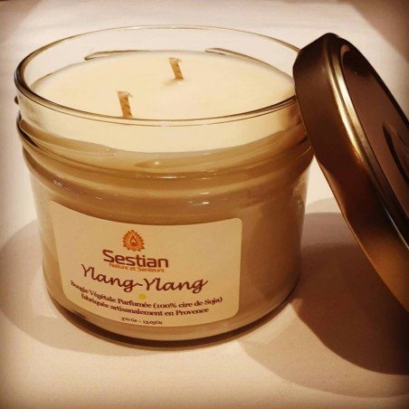 Bougie Parfumée Ylang-Ylang XL 2 mèches