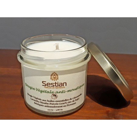 Bougie Essentielle Anti-Moustiques S