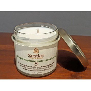 Bougie Essentielle Anti-Moustiques S