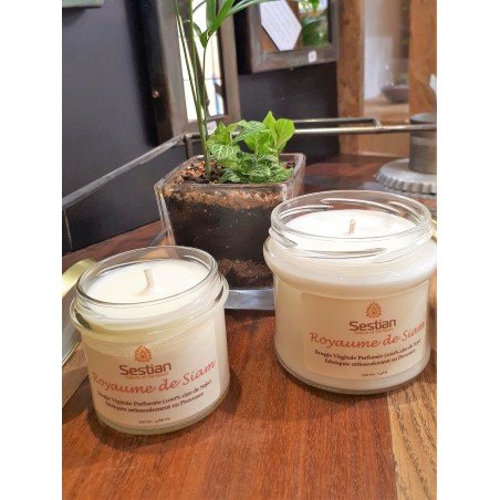 Bougie Naturelle Parfumée Royaume de Siam Gamme M
