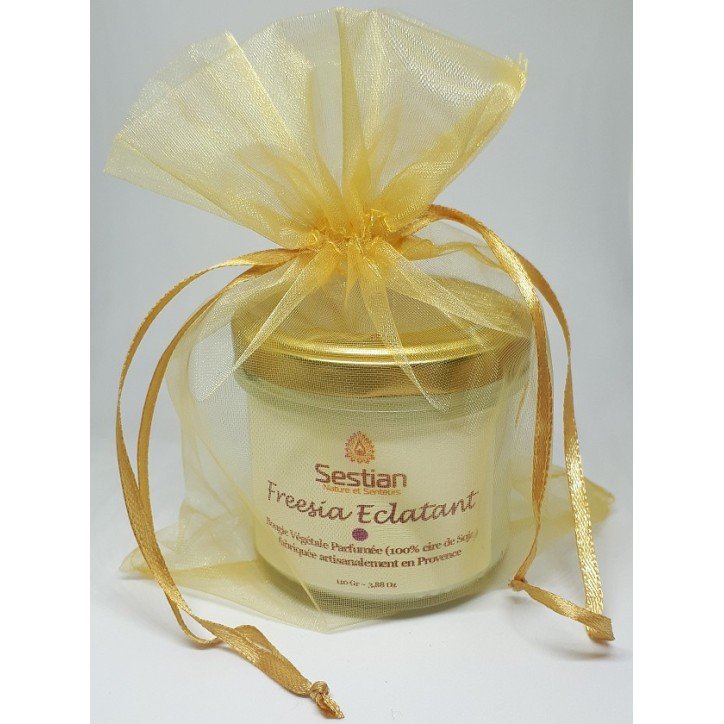 Bougie Parfumée Freesia Eclatant 110 gr