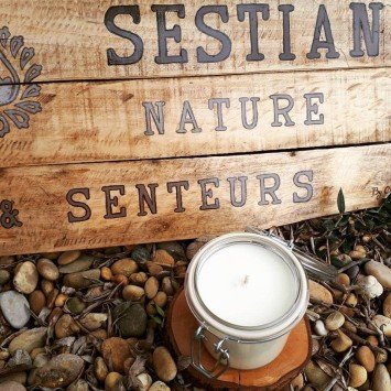 Bougie Naturelle  Parfumée Dédicace Provence : Mon Maquis