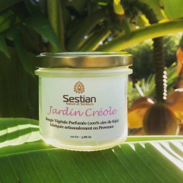Bougie Parfumée Jardin Créole 110 gr