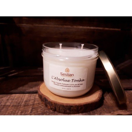Bougie Parfumée Absolue Tonka XL 2 mèches