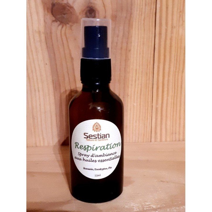 Spray d'ambiance aux Huiles Essentielles "Respiration"