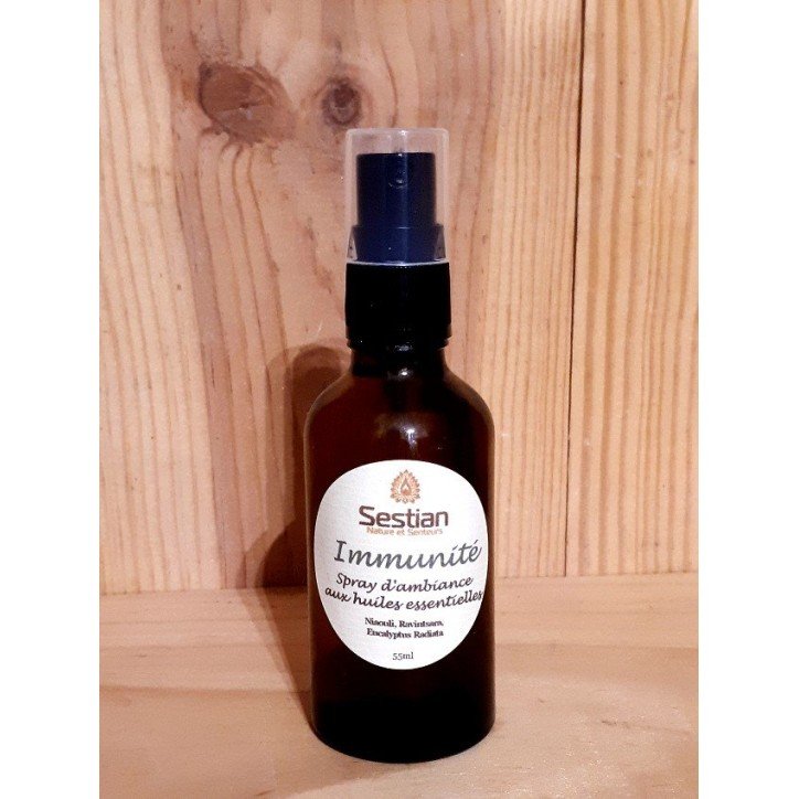 Spray d'ambiance aux Huiles Essentielles "Immunité"