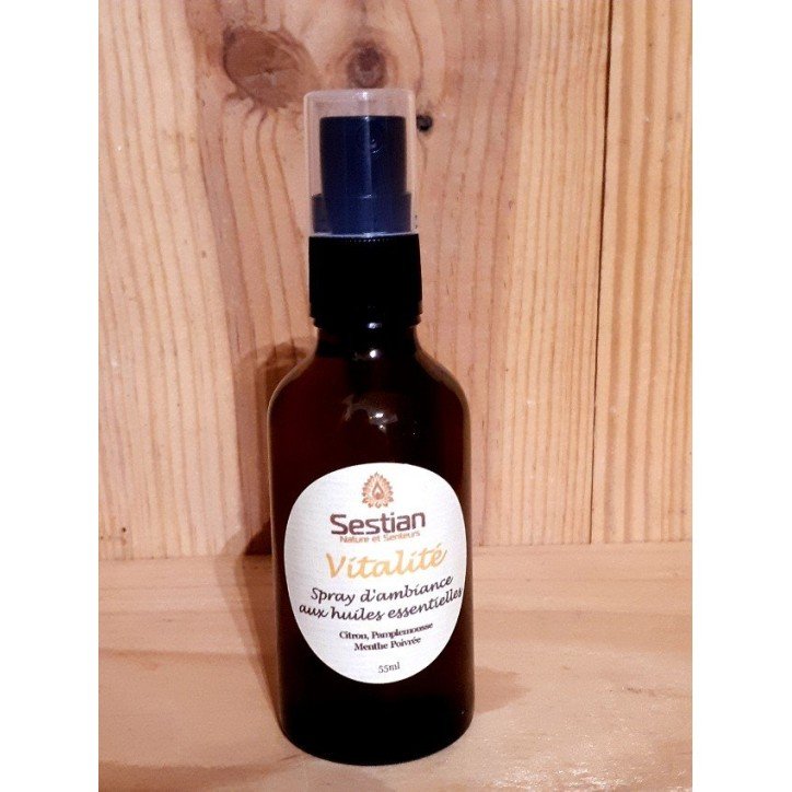 Spray d'ambiance aux Huiles Essentielles "Vitalité"