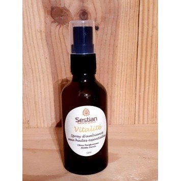Spray d'ambiance aux Huiles Essentielles "Vitalité"