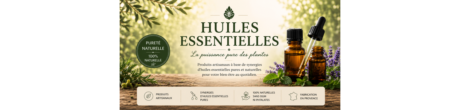 Huiles Essentielles – Bougies & Parfums Naturels – Sestian Nature et Senteurs