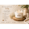 Bougies Végétales 210g