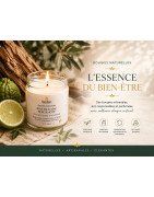 bougies artisanales végétales et naturelles