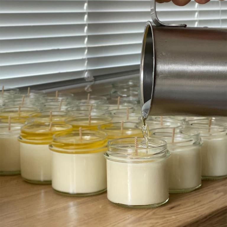 Fabrication artisanale de bougies