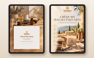 Nos ebooks Sestian Nature et Senteurs: voyager par les parfums et créer ses propres bougies