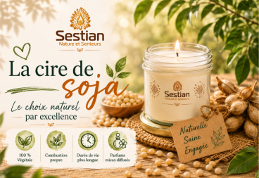 Pourquoi choisir une bougie à la cire de soja ? Les avantages d'une alternative naturelle