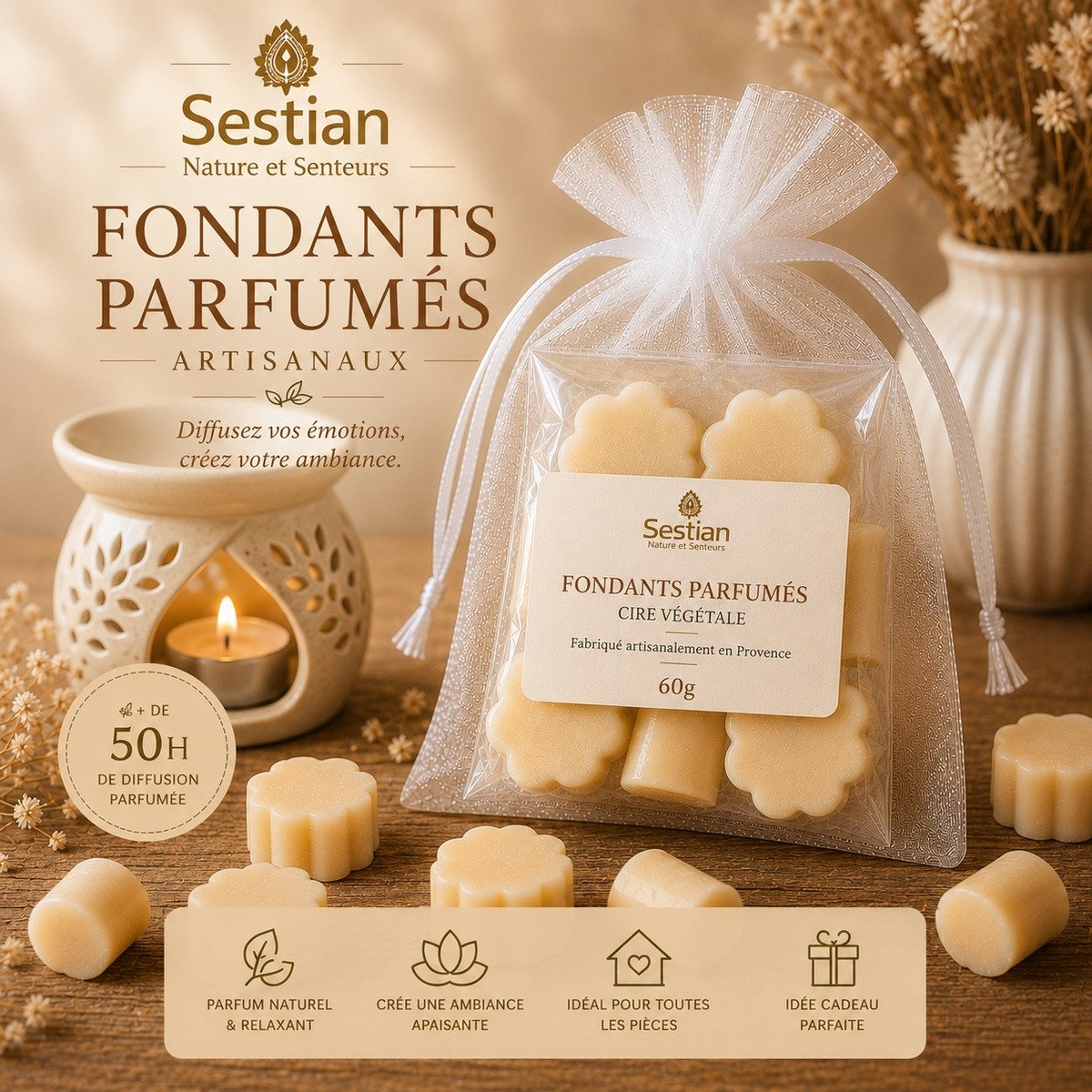 Fondants parfumés